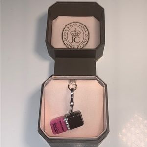 Juicy couture nail polish charm